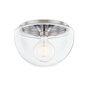 Mitzi - H284501L-PN - One Light Flush Mount - Grace - Polished Nickel