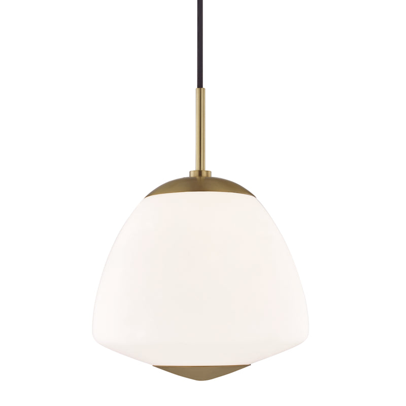 Mitzi - H288701L-AGB - One Light Pendant - Jane - Aged Brass