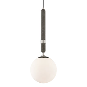 Mitzi - H289701L-PN - One Light Pendant - Brielle - Polished Nickel