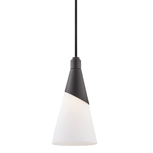 Mitzi - H312701-BLK - One Light Pendant - Parker - Black