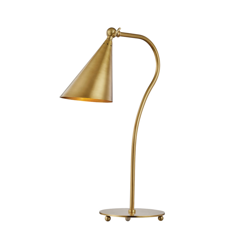 Mitzi - HL285201-AGB - One Light Table Lamp - Lupe - Aged Brass