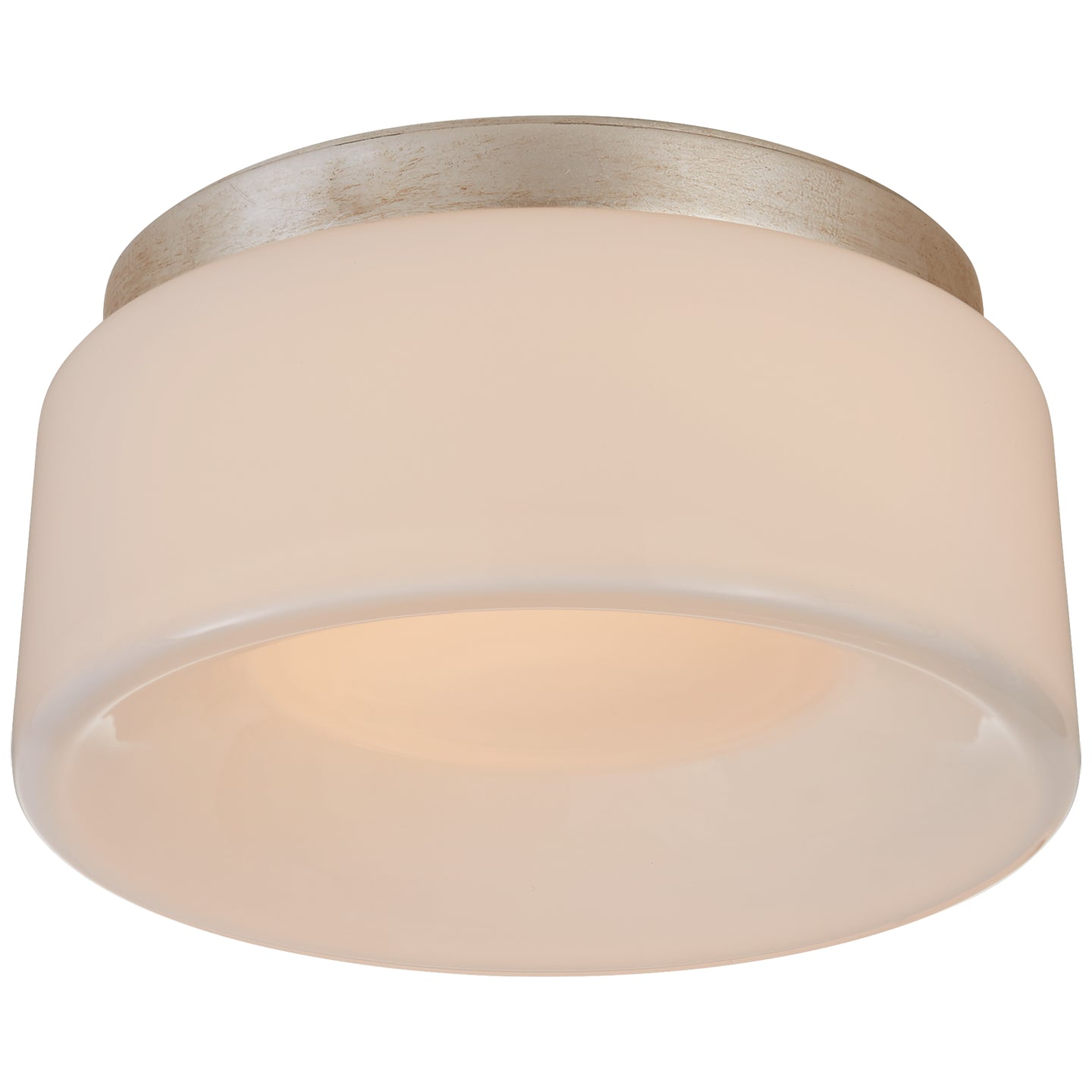 Visual Comfort Signature - BBL 4092BSL-WG - LED Flush Mount - Halo - Burnished Silver Leaf