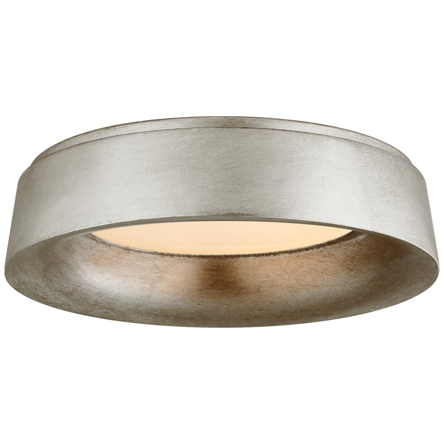 Visual Comfort Signature - BBL 4096BSL - LED Flush Mount - Halo - Burnished Silver Leaf