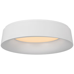 Visual Comfort Signature - BBL 4096WHT - LED Flush Mount - Halo - Matte White