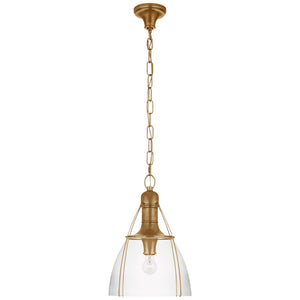 Visual Comfort Signature - CHC 5475AB-CG - One Light Pendant - Prestwick - Antique-Burnished Brass