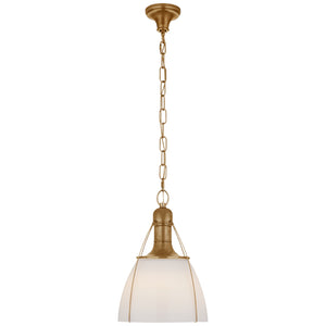 Visual Comfort Signature - CHC 5475AB-WG - One Light Pendant - Prestwick - Antique-Burnished Brass