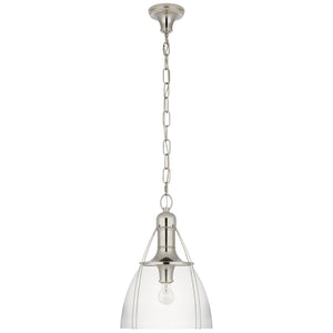 Visual Comfort Signature - CHC 5475PN-CG - One Light Pendant - Prestwick - Polished Nickel