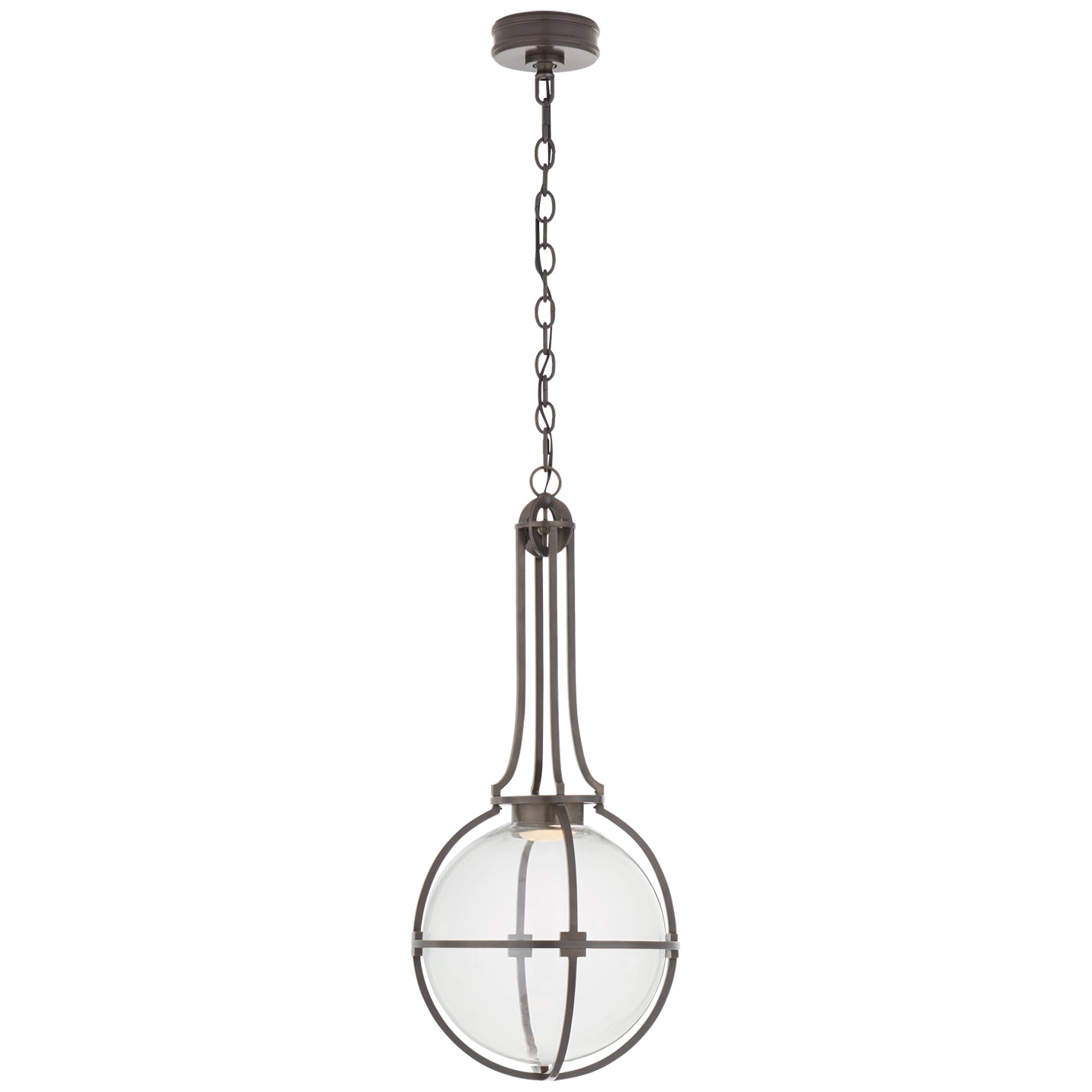 Visual Comfort Signature - CHC 5478BZ-CG - LED Pendant - Gracie - Bronze