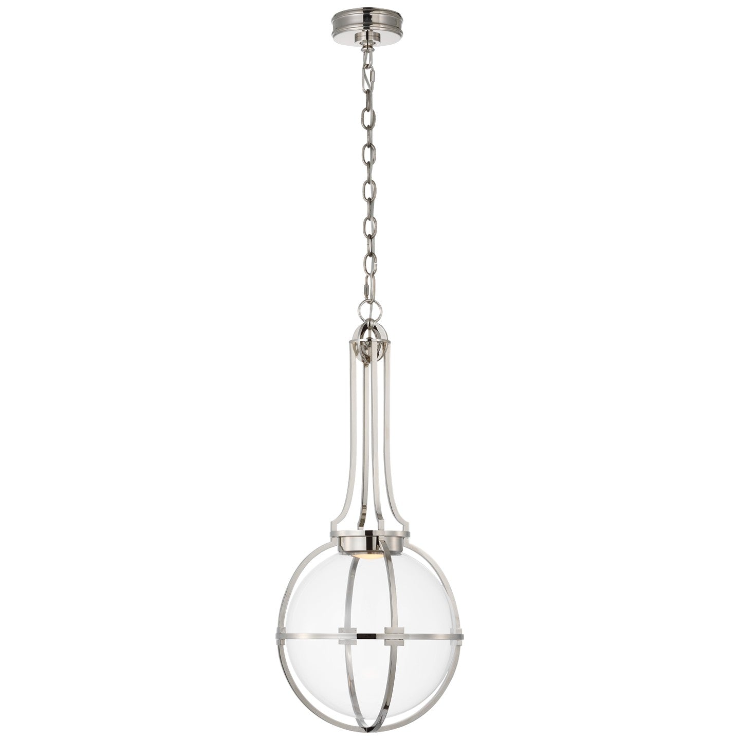 Visual Comfort Signature - CHC 5478PN-CG - LED Pendant - Gracie - Polished Nickel