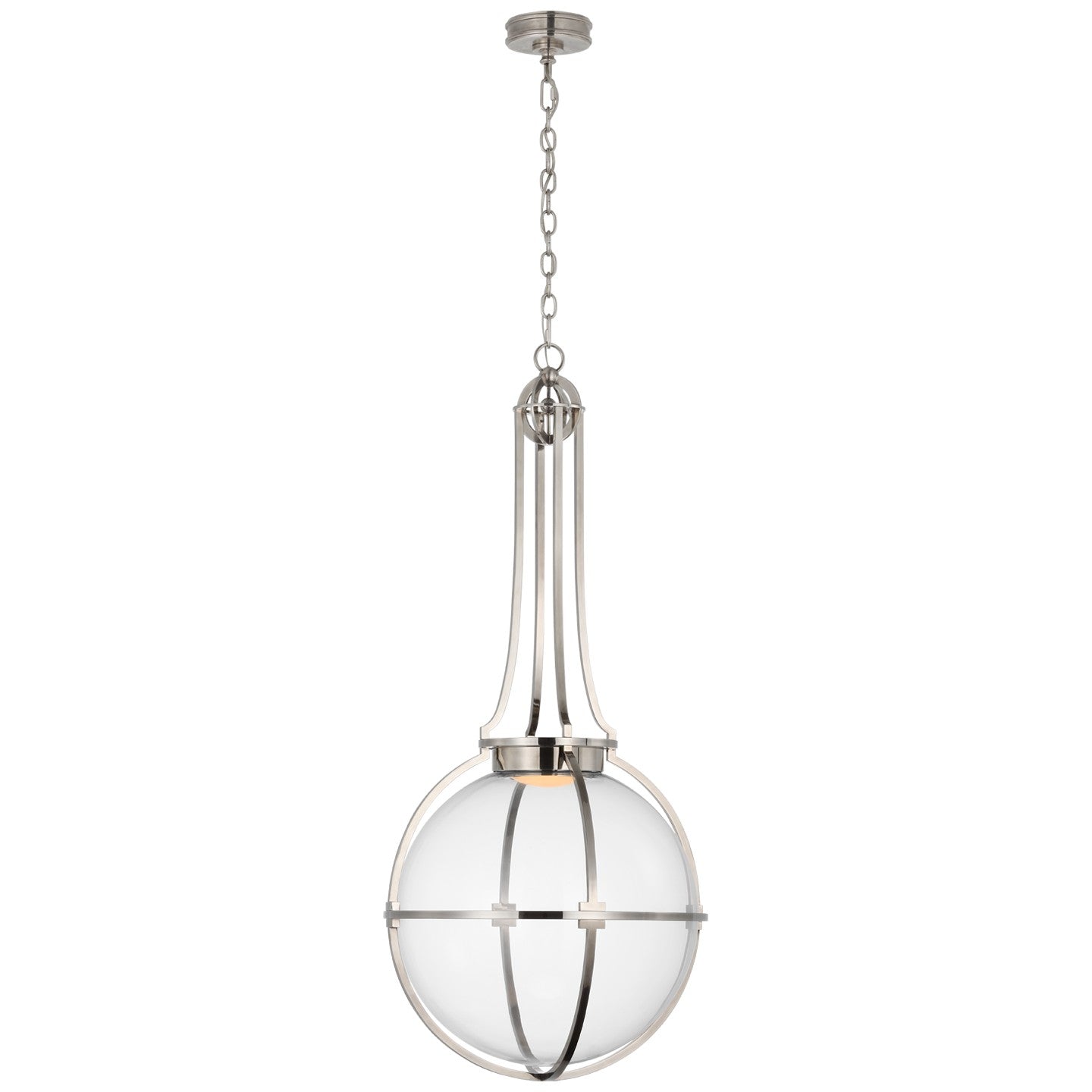 Visual Comfort Signature - CHC 5479AN-CG - LED Pendant - Gracie - Antique Nickel