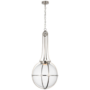 Visual Comfort Signature - CHC 5479AN-CG - LED Pendant - Gracie - Antique Nickel