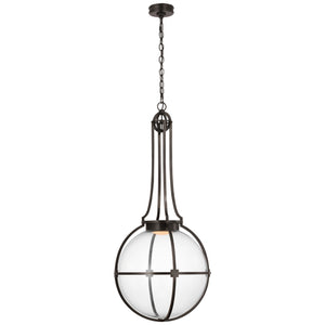 Visual Comfort Signature - CHC 5479BZ-CG - LED Pendant - Gracie - Bronze