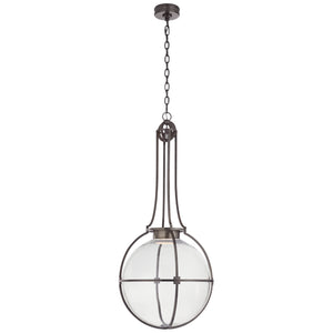 Visual Comfort Signature - CHC 5479BZ-CG - LED Pendant - Gracie - Bronze