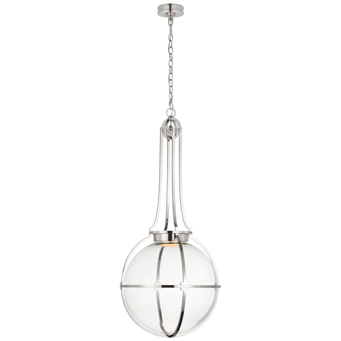 Visual Comfort Signature - CHC 5479PN-CG - LED Pendant - Gracie - Polished Nickel