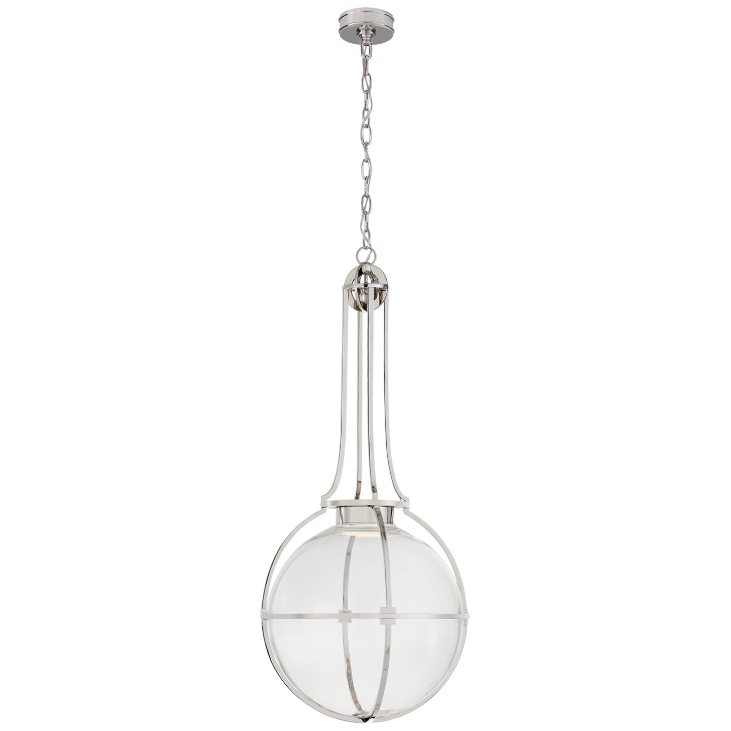 Visual Comfort Signature - CHC 5479PN-CG - LED Pendant - Gracie - Polished Nickel