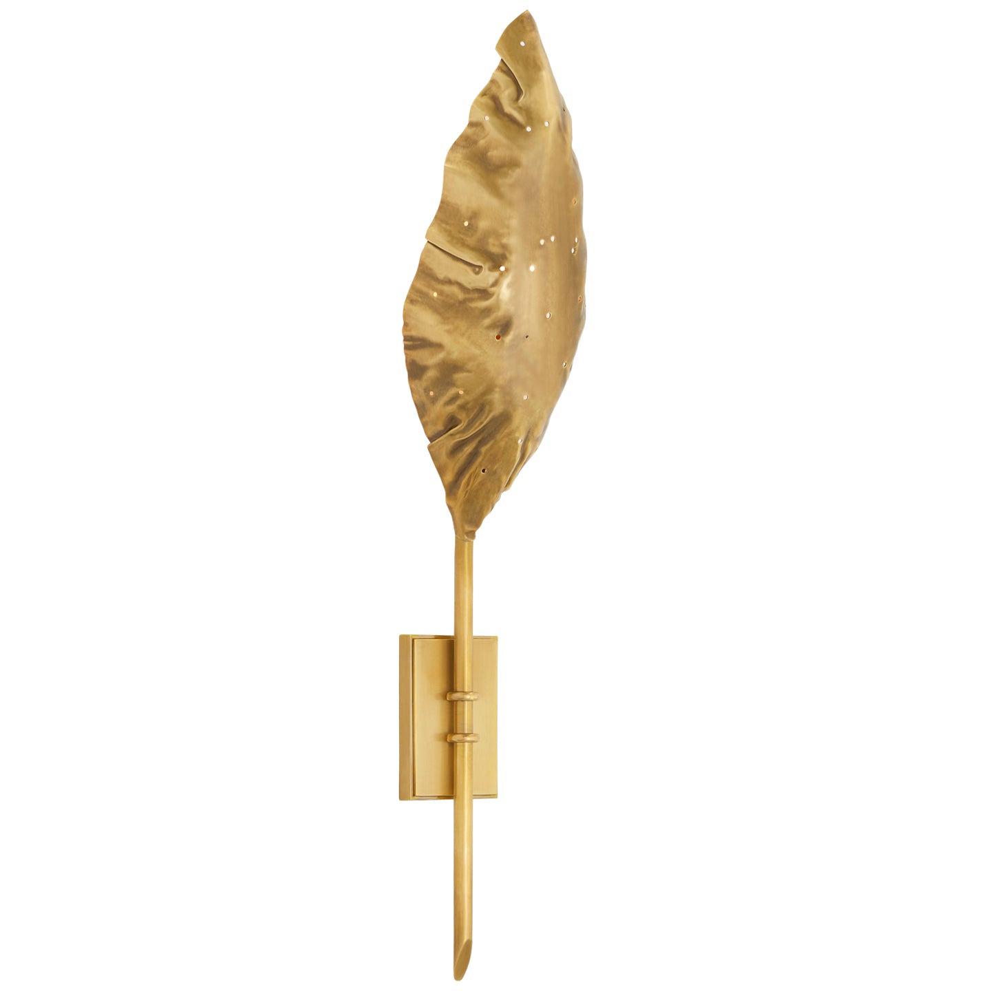 Visual Comfort Signature - JN 2517AB - One Light Wall Sconce - Dumaine - Antique-Burnished Brass