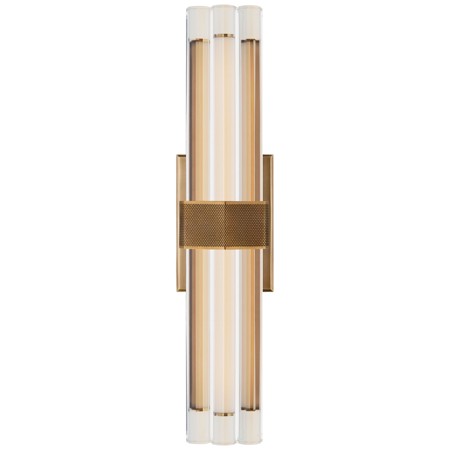 Visual Comfort Signature - LR 2909HAB-CG - LED Wall Sconce - Fascio - Hand-Rubbed Antique Brass