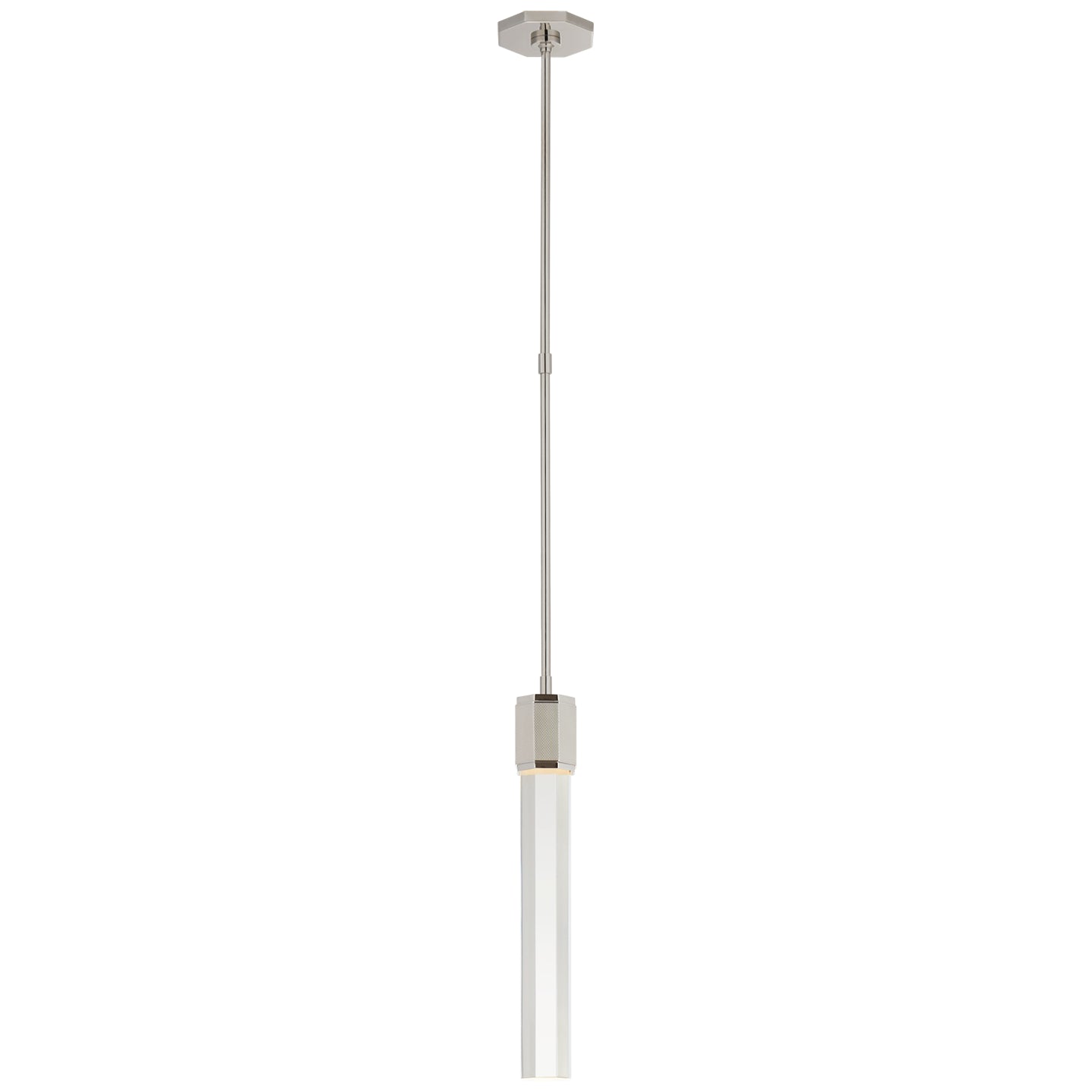 Visual Comfort Signature - LR 5911PN-CG - LED Pendant - Fascio - Polished Nickel