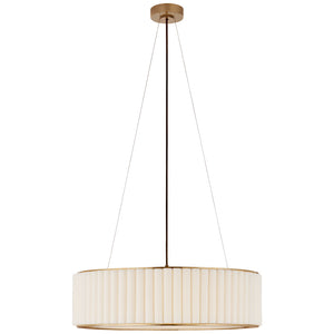 Visual Comfort Signature - S 5440HAB-L - Four Light Pendant - Palati - Hand-Rubbed Antique Brass