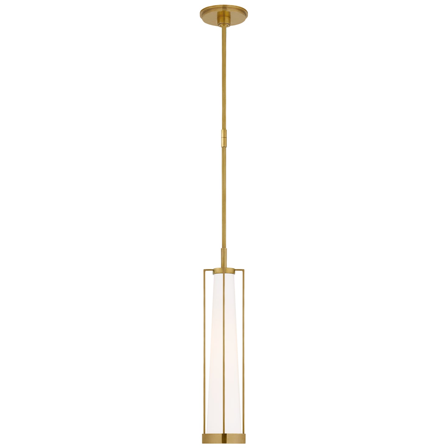 Visual Comfort Signature - TOB 5276HAB-WG - LED Pendant - Calix - Hand-Rubbed Antique Brass