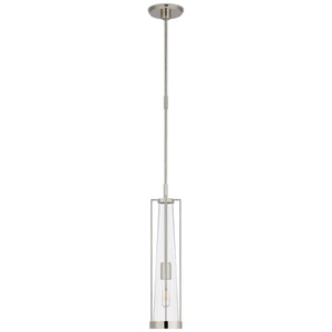 Visual Comfort Signature - TOB 5276PN-CG - One Light Pendant - Calix - Polished Nickel