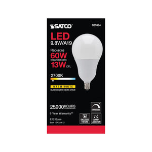 Satco - S21804 - Light Bulb - Frost