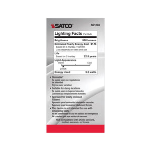 Satco - S21804 - Light Bulb - Frost