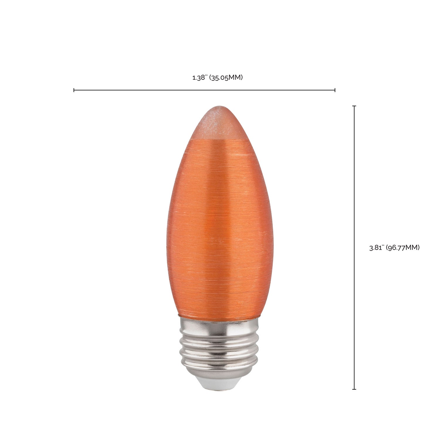 Satco - S23407 - Light Bulb - Spun Amber