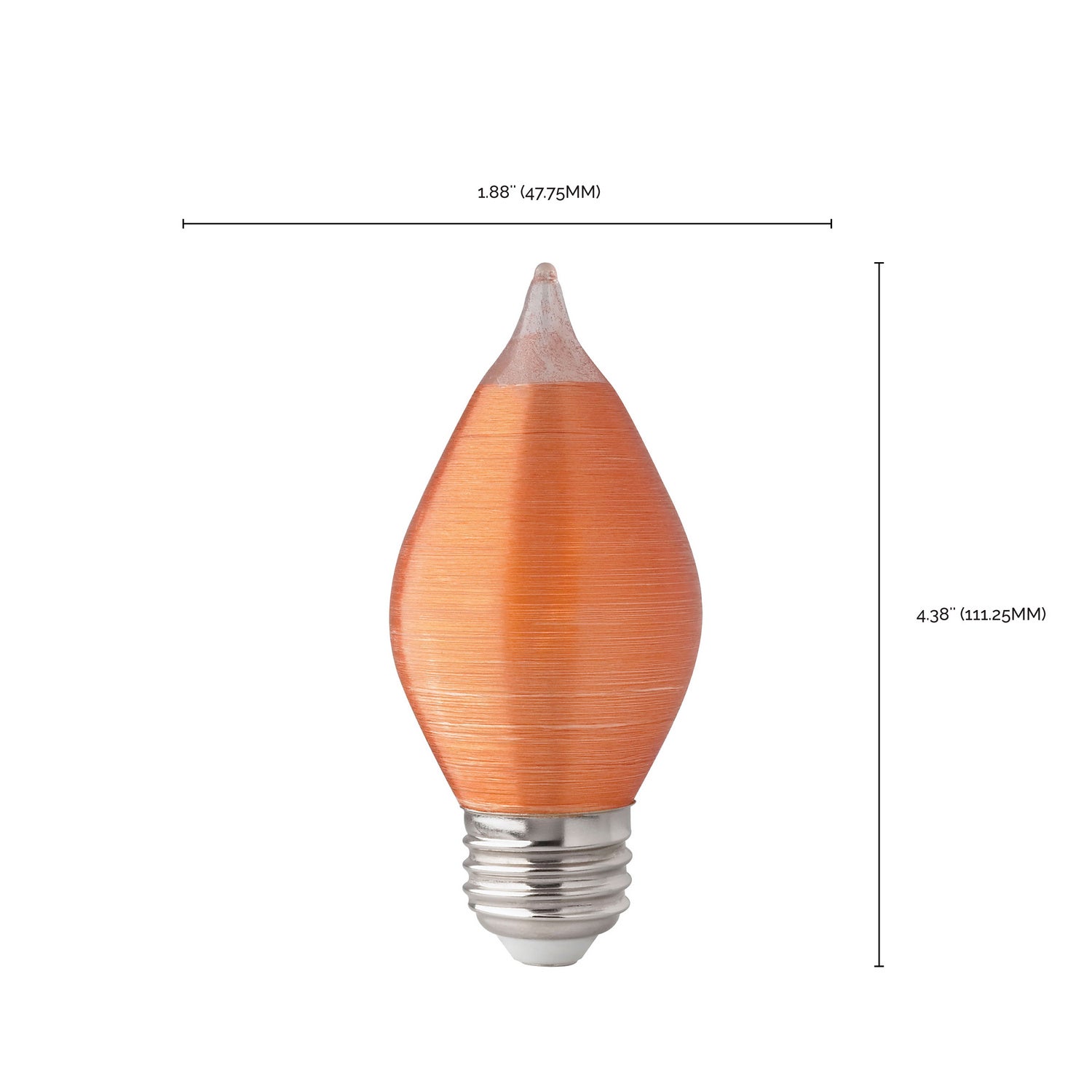 Satco - S23412 - Light Bulb - Spun Amber