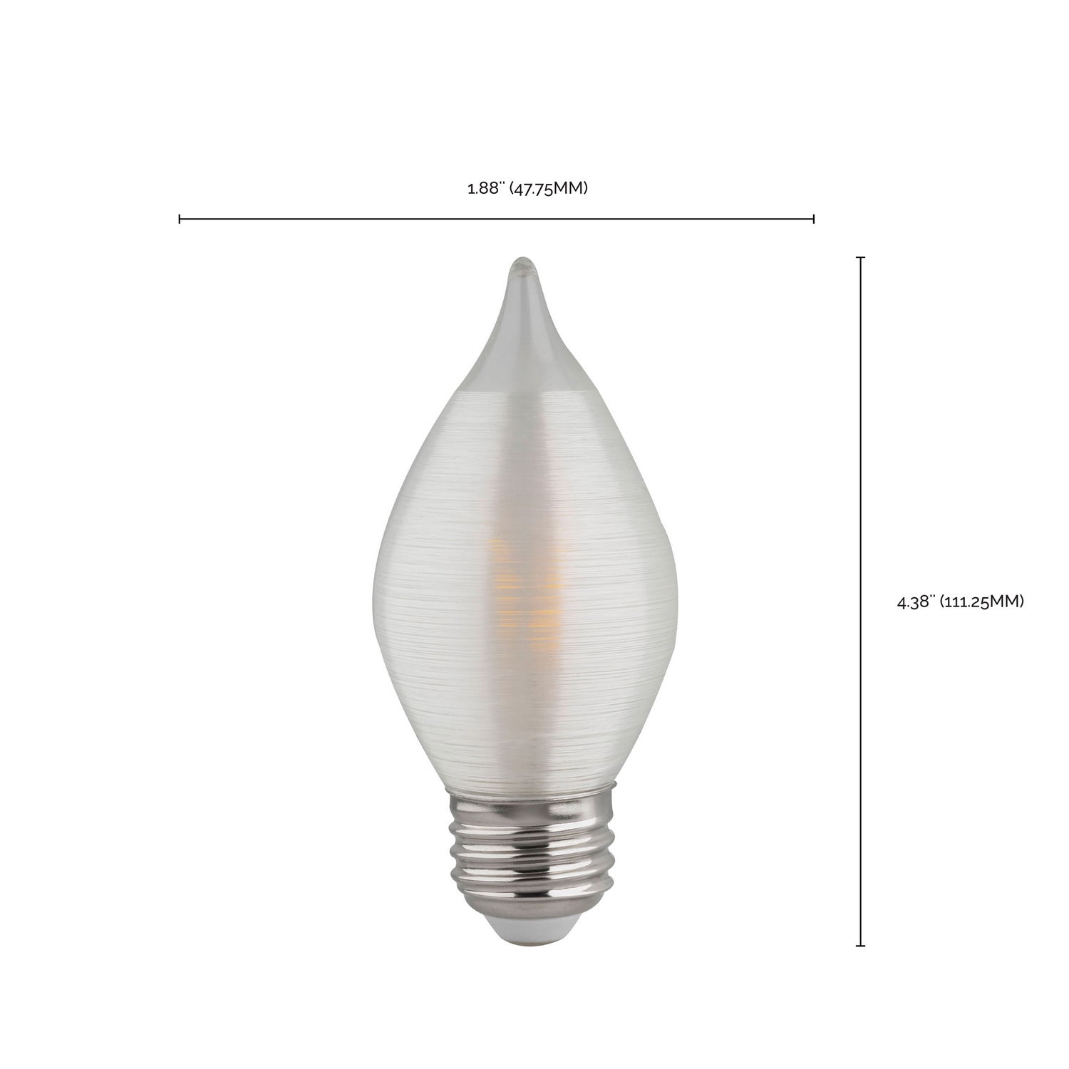 Satco - S23413 - Light Bulb - Satin Spun