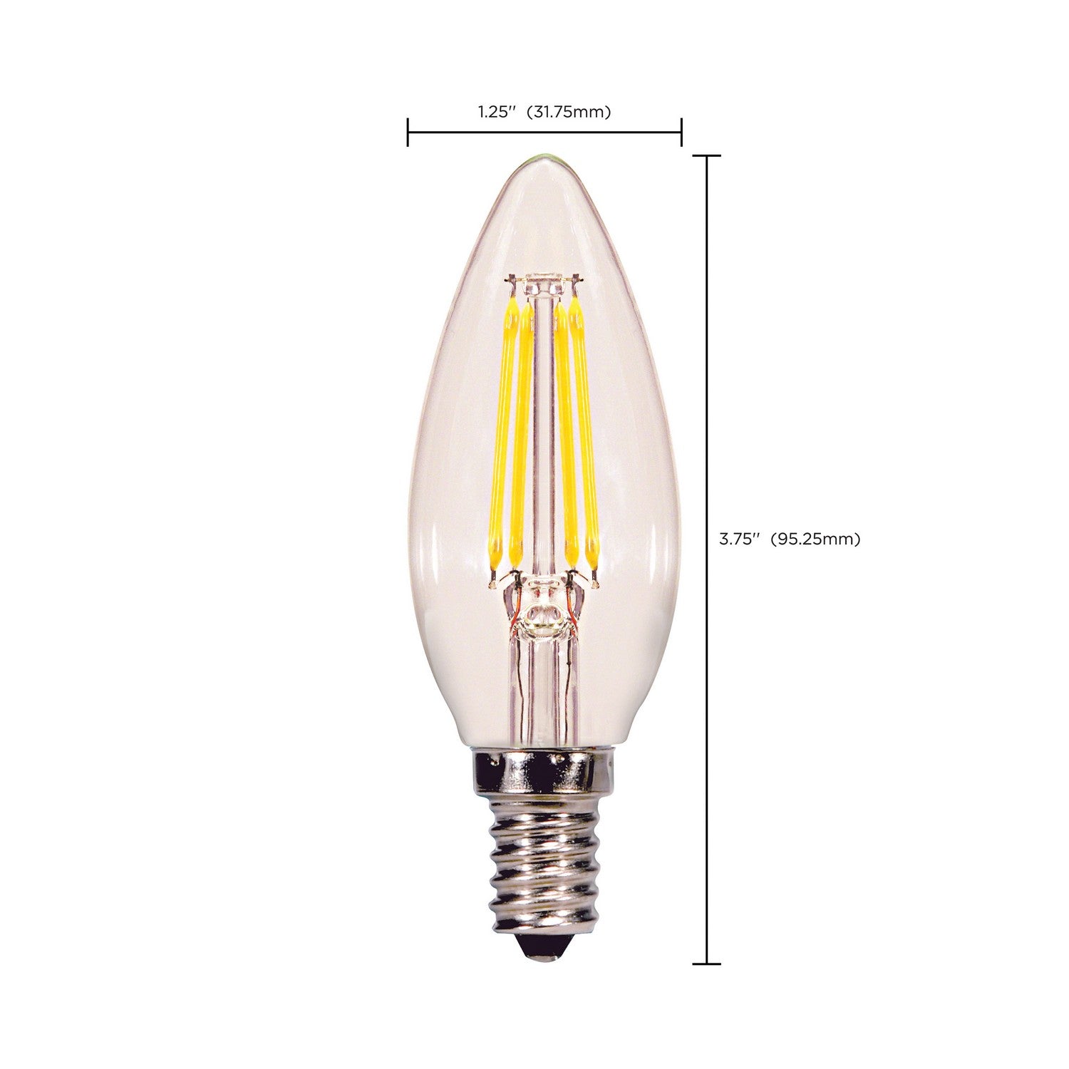 Satco - S29877 - Light Bulb - Clear