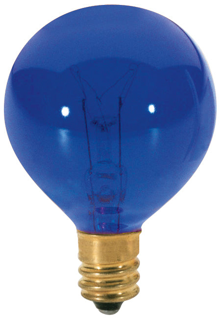 Satco - S3848 - Light Bulb - Transparent Blue