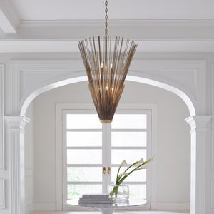 Visual Comfort Studio - AP1158ADB - Eight Light Pendant - Helios - Antique Gild