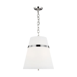 Visual Comfort Studio - AP1173PN - Three Light Pendant - Cordtlandt - Polished Nickel