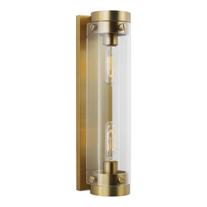 Visual Comfort Studio - CW1002BBS - Two Light Wall Sconce - Garrett - Burnished Brass