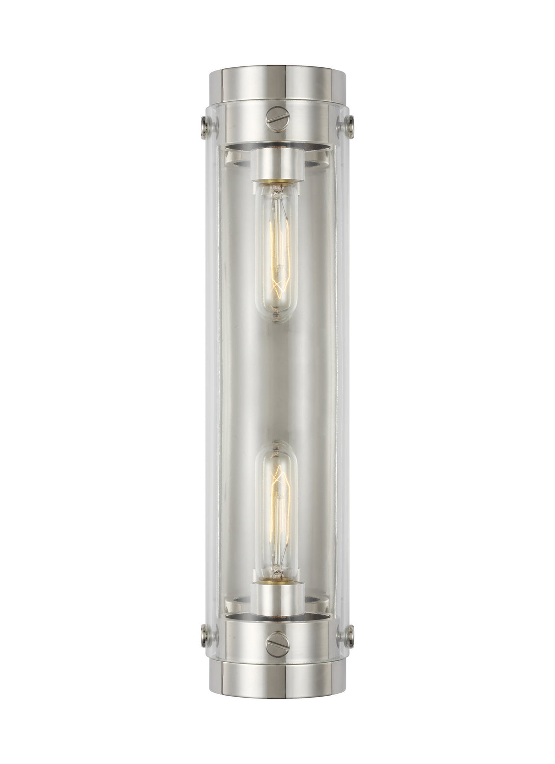 Visual Comfort Studio - CW1002PN - Two Light Wall Sconce - Garrett - Polished Nickel