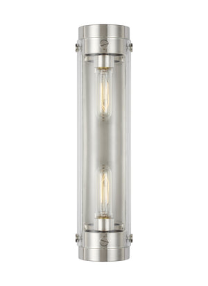 Visual Comfort Studio - CW1002PN - Two Light Wall Sconce - Garrett - Polished Nickel