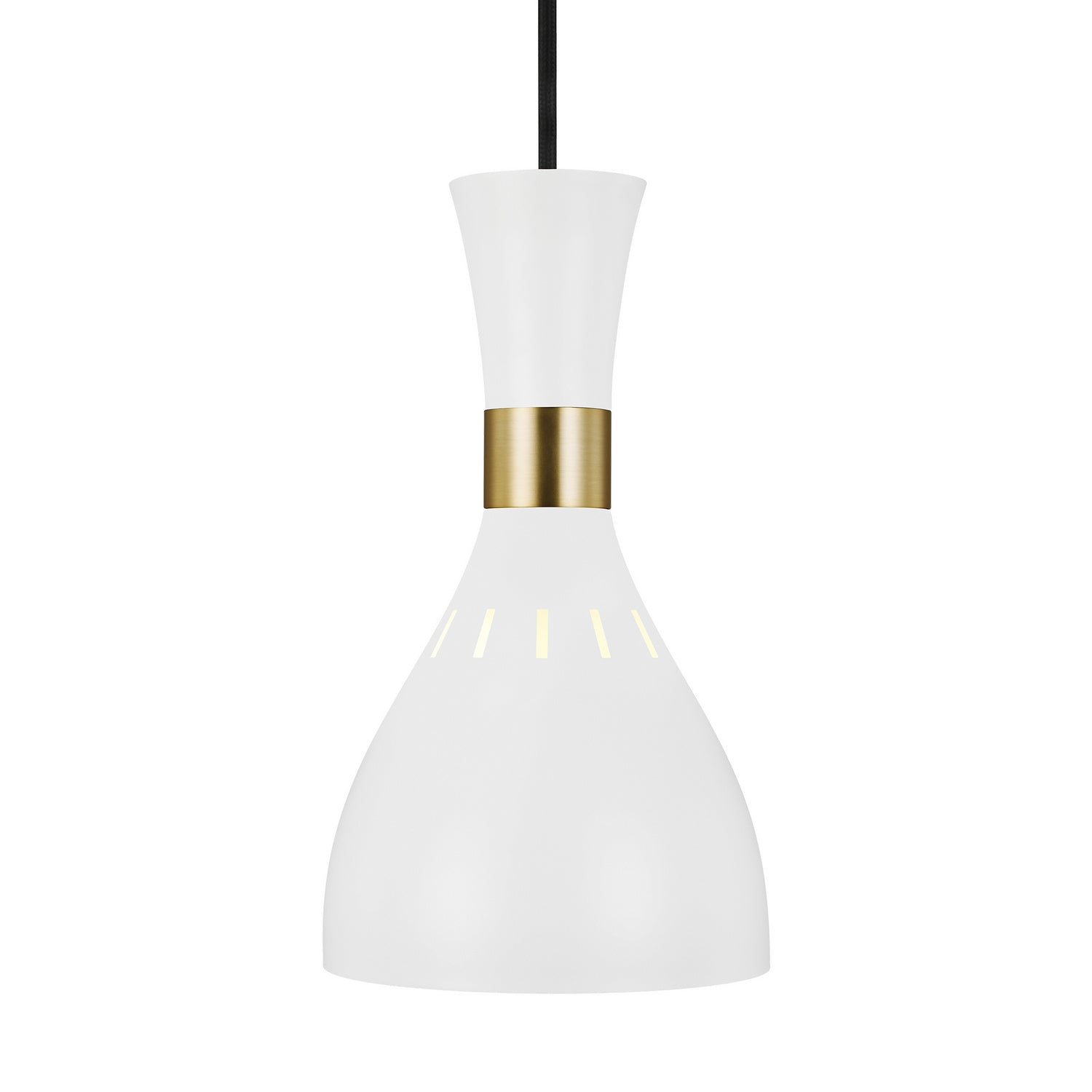 Visual Comfort Studio - EP1141MWT - One Light Pendant - Joan - Matte White