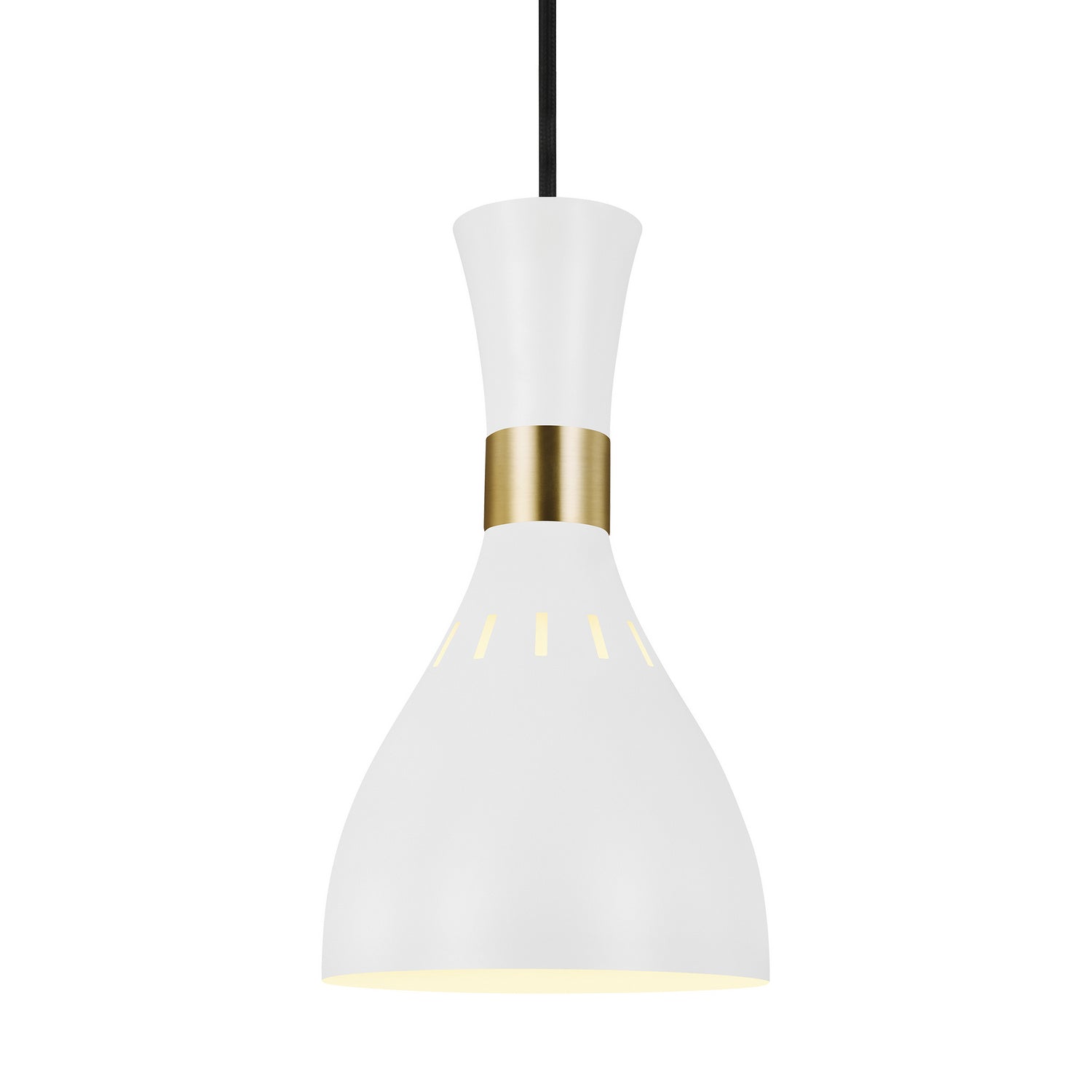 Visual Comfort Studio - EP1141MWT - One Light Pendant - Joan - Matte White