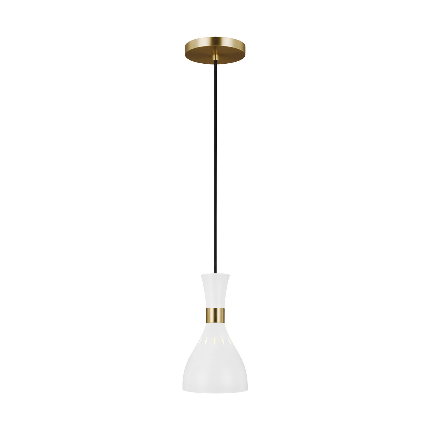 Visual Comfort Studio - EP1141MWT - One Light Pendant - Joan - Matte White