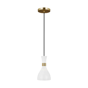 Visual Comfort Studio - EP1141MWT - One Light Pendant - Joan - Matte White