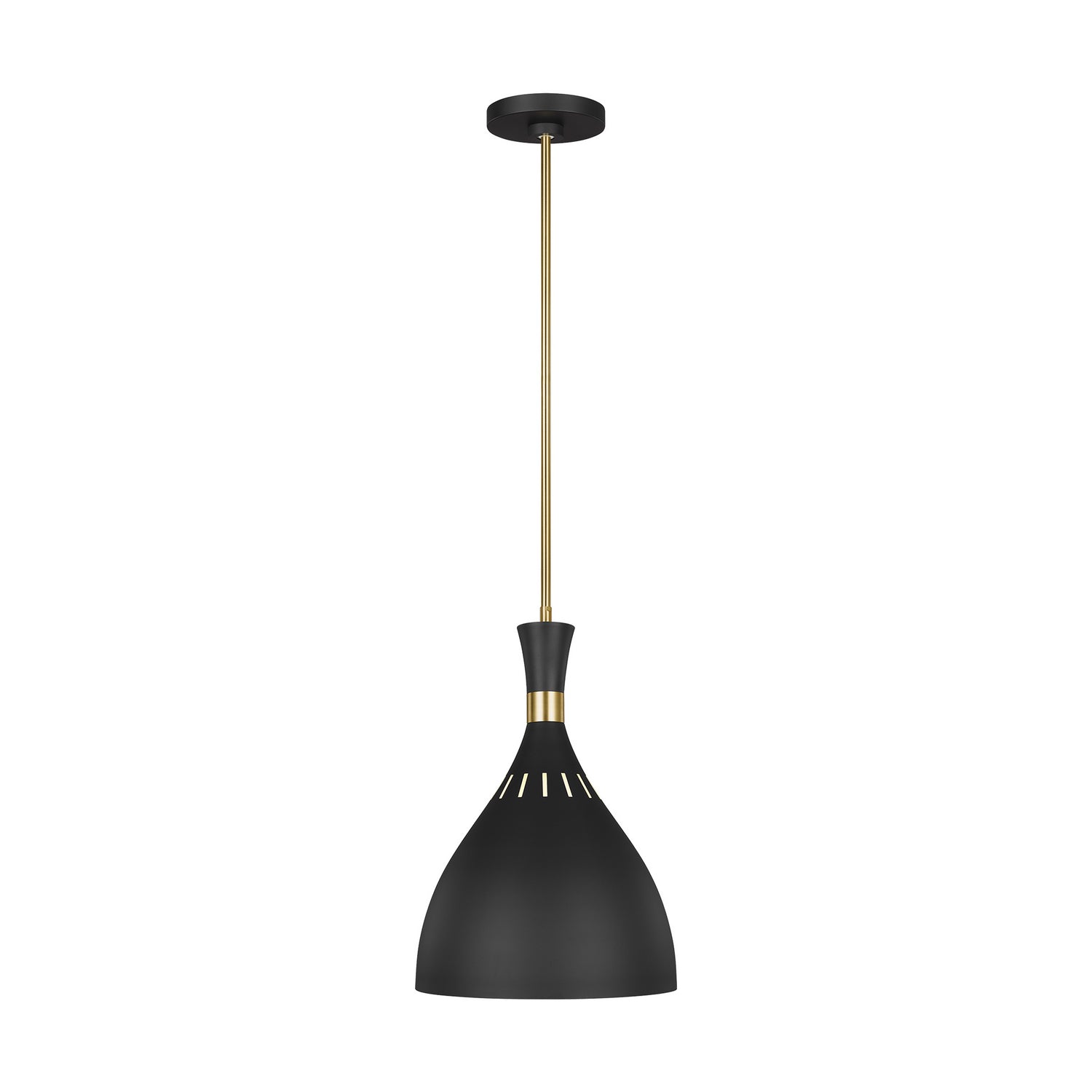 Visual Comfort Studio - EP1151MBK - One Light Pendant - Joan - Midnight Black