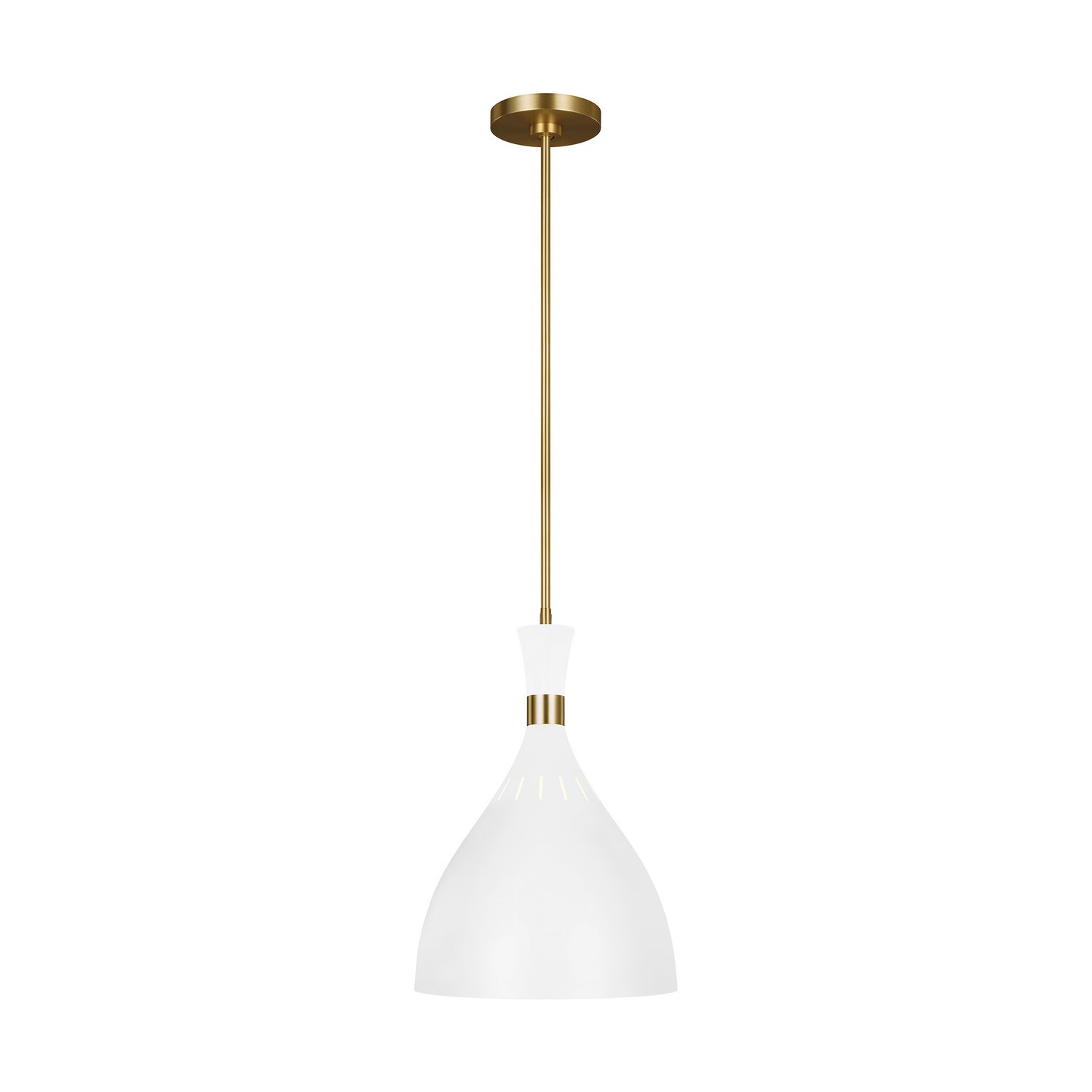 Visual Comfort Studio - EP1151MWT - One Light Pendant - Joan - Matte White