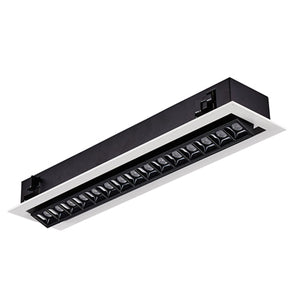 Beach Lighting - MR15AL-30W-4D-30-MWB - LED Recessed Fixture - Matte White W Black