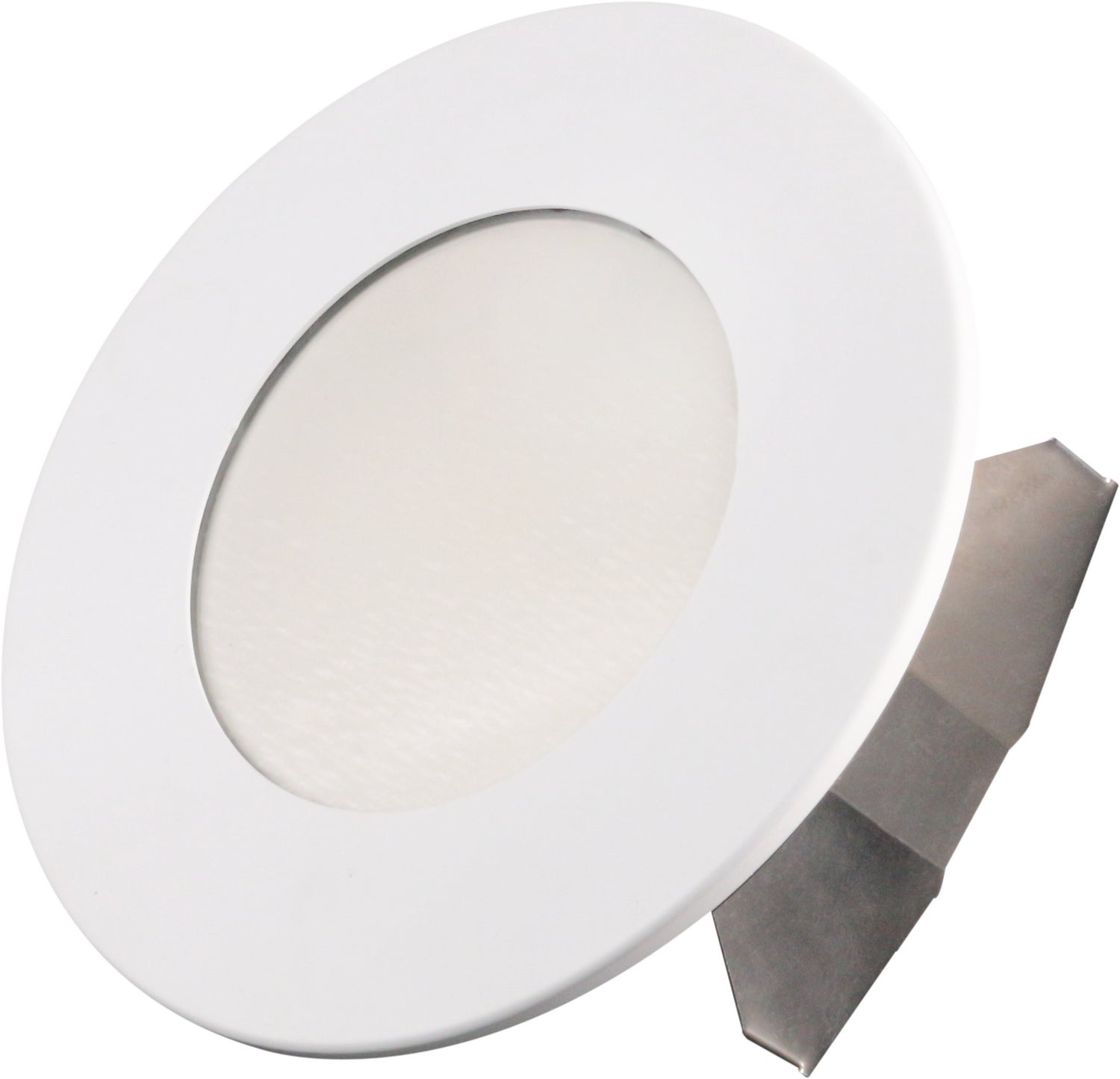 Beach Lighting - RF4-8W-3D-MW - 4" Round Magnetic Flush Mount - Matte White