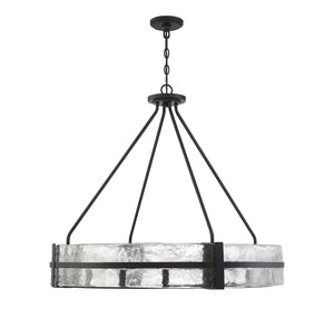 Savoy House - 7-1851-12-89 - 12 Light Pendant - Hudson - Matte Black