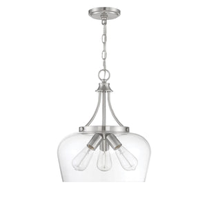 Savoy House - 7-4034-3-SN - Three Light Pendant - Octave - Satin Nickel