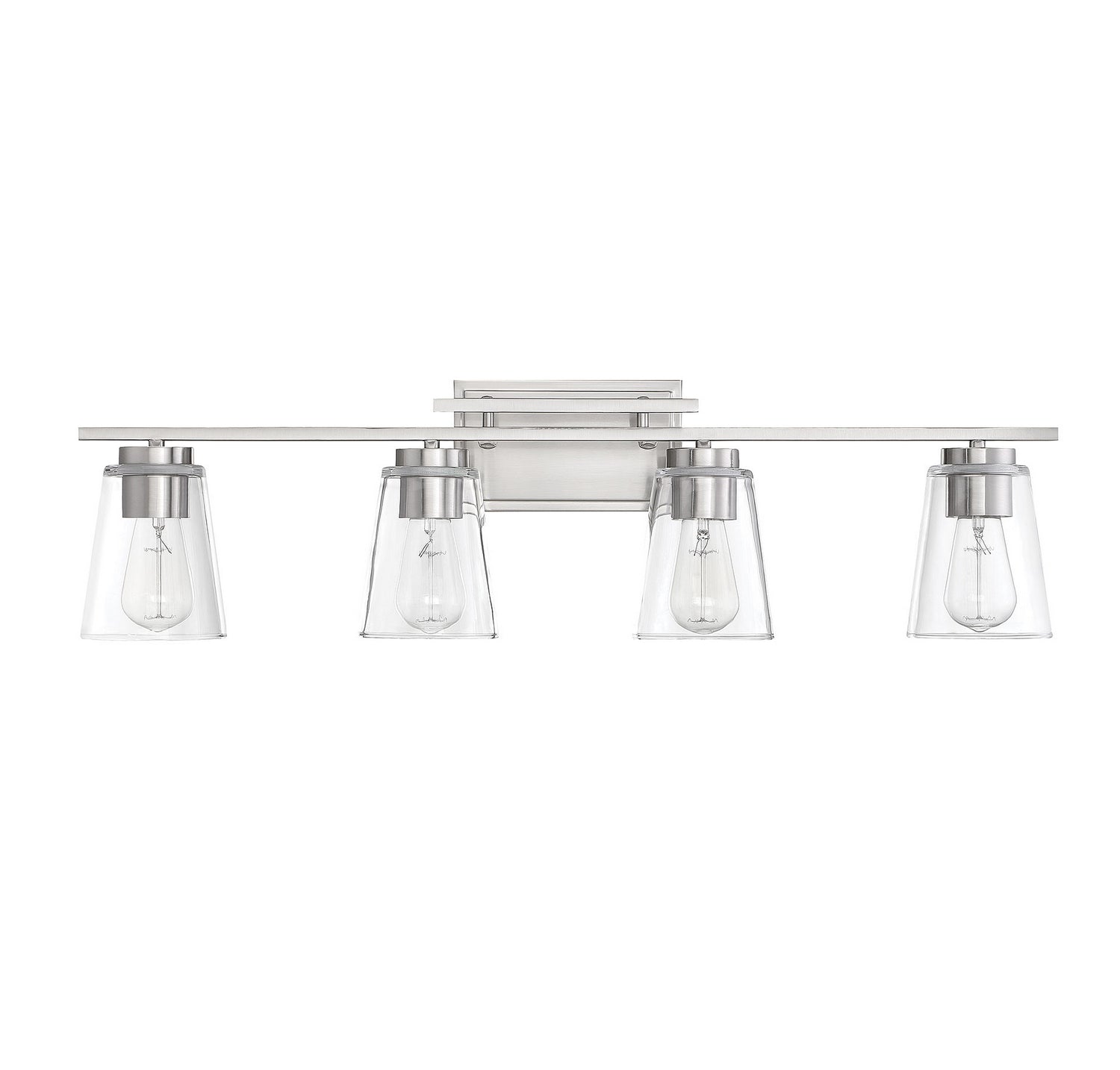 Savoy House - 8-1020-4-SN - Four Light Bathroom Vanity - Calhoun - Satin Nickel