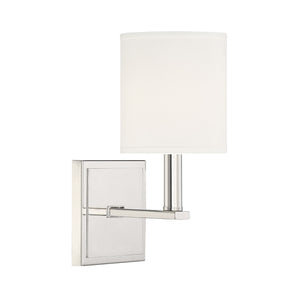 Savoy House - 9-1200-1-109 - One Light Wall Sconce - Waverly - Polished Nickel