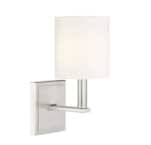 Savoy House - 9-1200-1-SN - One Light Wall Sconce - Waverly - Satin Nickel